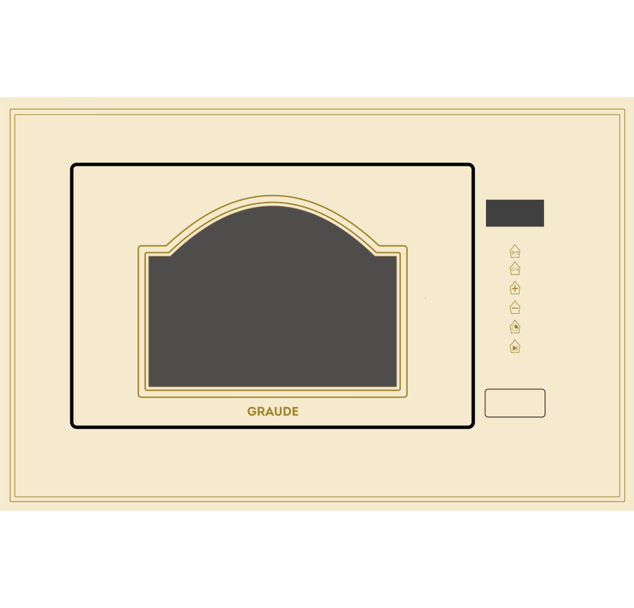 Компактная микроволновая печь с грилем Classic Graude MWGK 38.1 EL