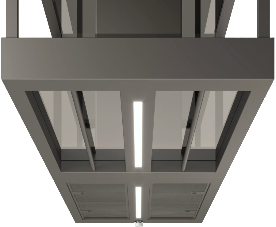 Вытяжка островная Faber T-SHELF EV8 TITANIUM MATT A180