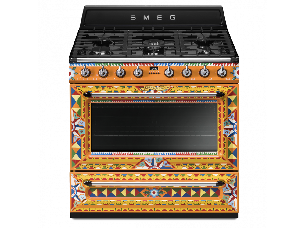 SMEG TR90DGC9 Отдельностоящий варочный центр, D&G