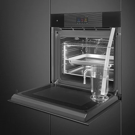 SMEG SO6104APB3 Многофункциональный духовой шкаф с технологией Multitech, 60 см, 25 функций, стекло 