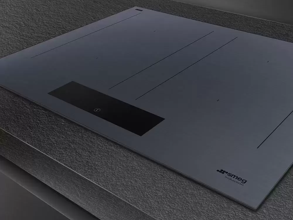 SMEG SIM1644DG Индукционная варочная панель, 60 см, прямой край, цвет Neptune grey