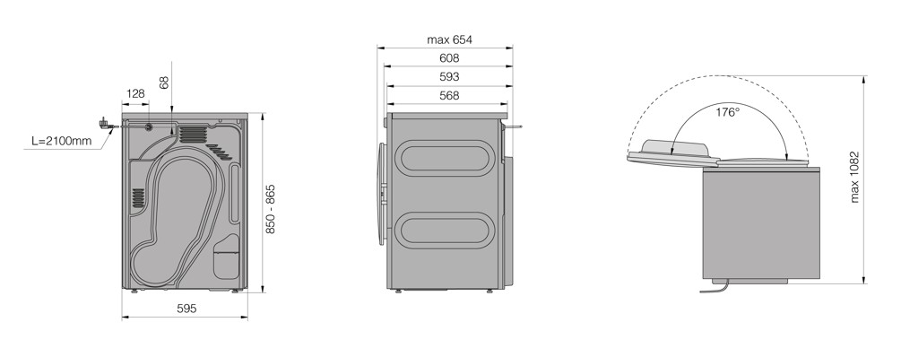 TDC1772C.T Сушильная машина ASKO