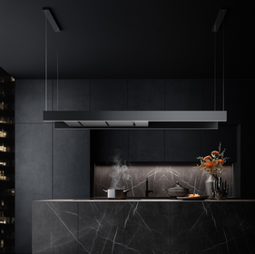 Вытяжка Falmec LIGHT ISOLA 180 ( островная, чёрная)