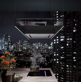 Вытяжка Falmec LIGHT ISOLA 180 ( островная, чёрная)