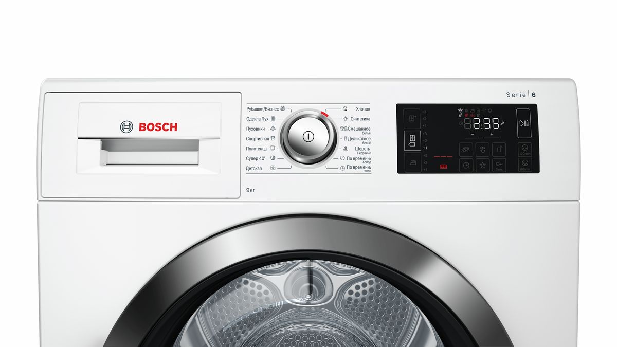 Сушильный автомат WTW876H0OE Bosch - сушильные машины Bosch купить от  97990.00 в Москве